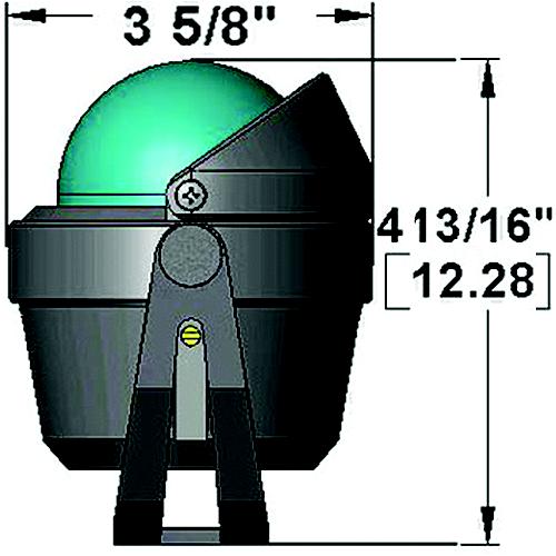 Explorer Bracket Mt. Compass, Black - B-51Clm - 128-B51F1